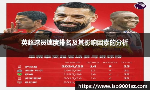英超球员速度排名及其影响因素的分析